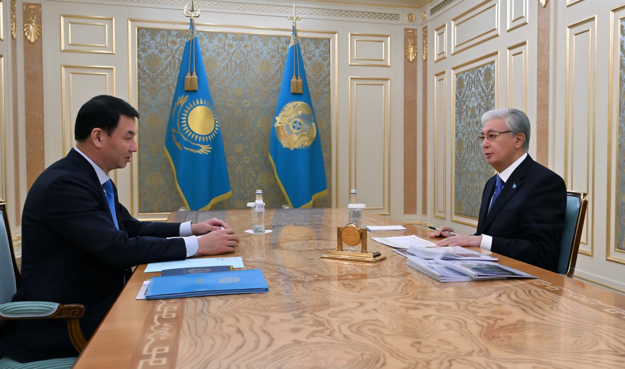 Дархан Сатыбалды Алматы қаласы бойынша Президентке есеп берді 