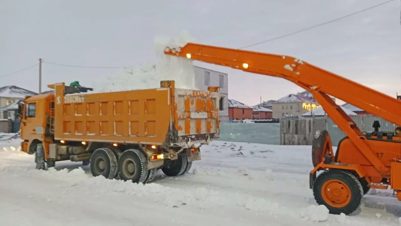 Қыс мезгілі басталғалы бері Астанадан 2 млн текше метрден астам қар шығарылды
