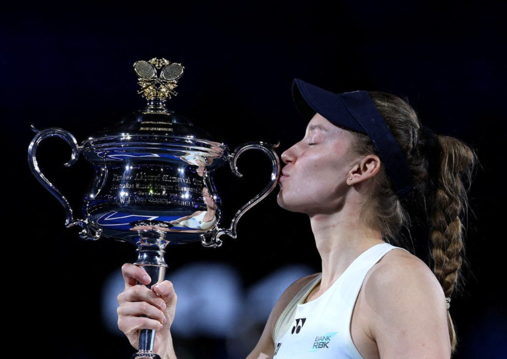 Токаев поздравил Рыбакину с победой на Australian Open 