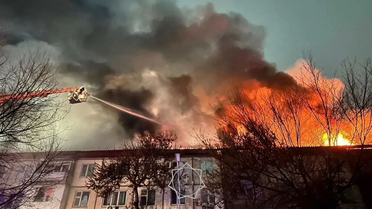 В Таразе восстанавливают жилье, пострадавшее в новогоднем пожаре