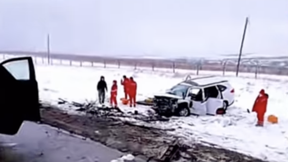 Түркістан облысында жантүршігерлік жол апатынан 3 адам қаза тапты