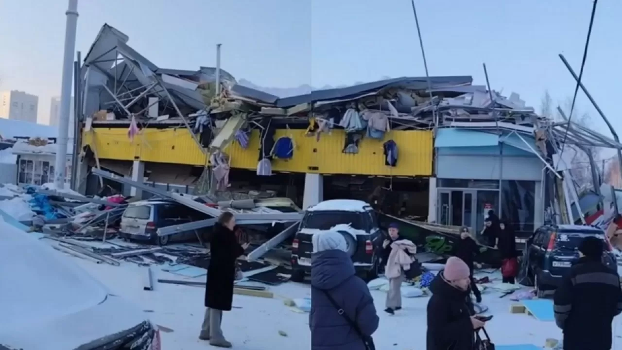 Торговый центр обрушился в Новосибирске: погибли люди 