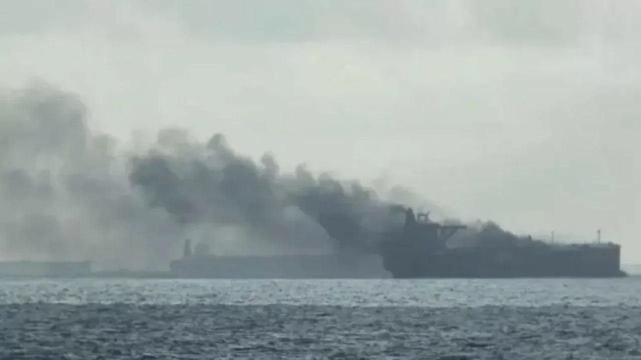Дрон атаковал танкер у побережья Турции