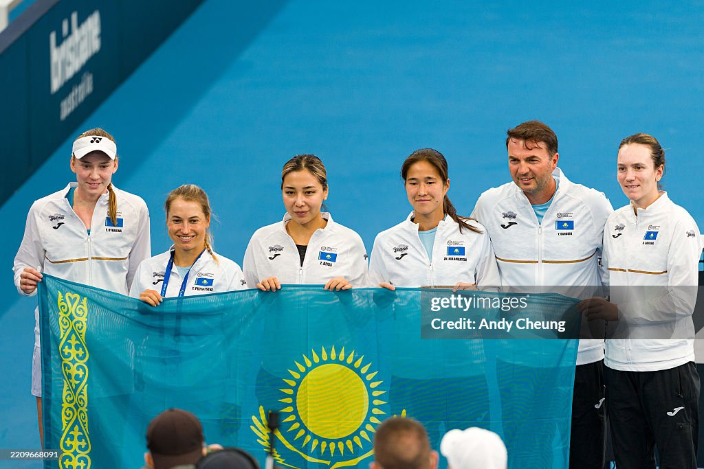 Теннистен Қазақстан құрамасы әлем чемпиондарымен кездеседі 