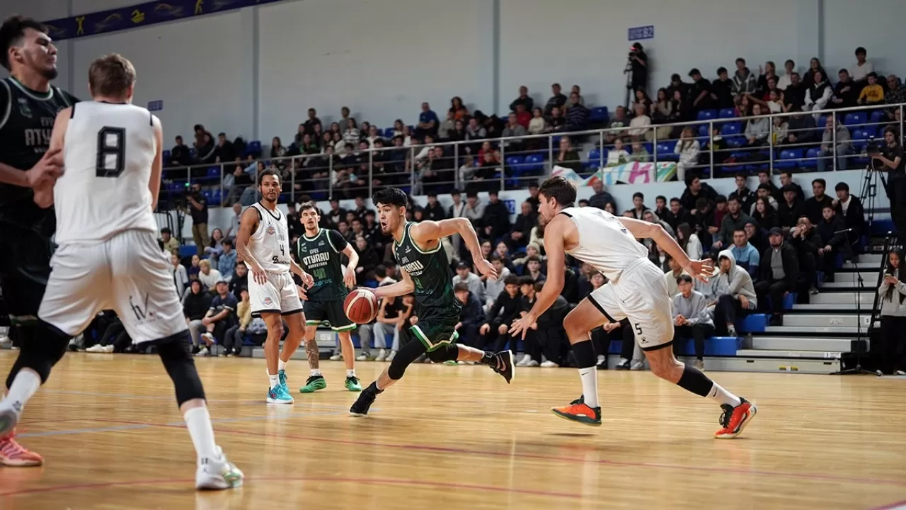 "Барсы Атырау" взяли реванш у "Каспия" в мужской НБЛ