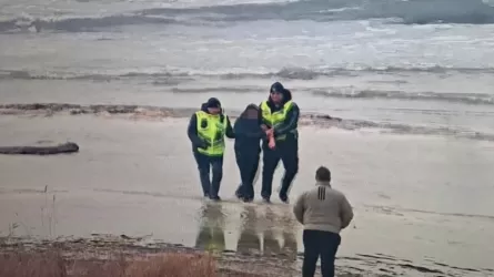 Ақтауда полицейлер суға батып бара жатқан жасөспірімді құтқарып қалды