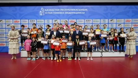 &laquo;Жаңа толқын 2026&raquo;: в Астане определили лучших юных мастеров настольного тенниса