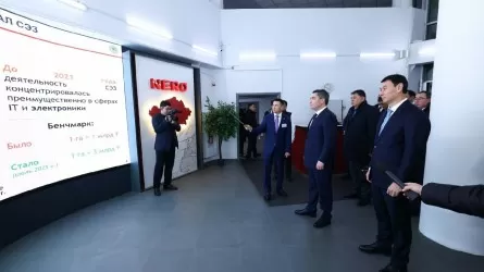 Олжас Бектенов &laquo;Алатау&raquo; инновациялық технологиялар паркі&raquo; арнайы экономикалық аймағын аралады