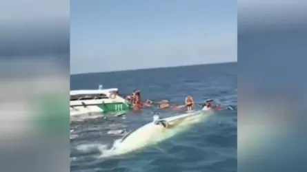 Тайландта қазақстандық туристер мінген катер апатқа ұшырады