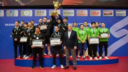 Аким Карагандинской области возглавил областную федерацию настольного тенниса