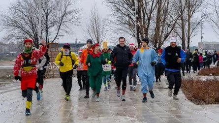 Часть жителей Казахстана нетривиально встретила Новый год 