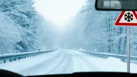 Погодный форс-мажор: участок республиканской трассы закрыт для транспорта 