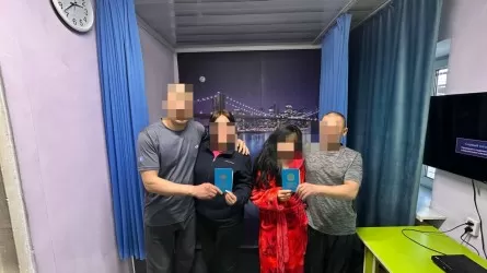 Брак под конвоем: в колоний области Абай прошла свадебная церемония