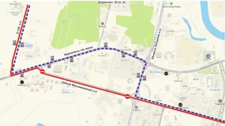 В Астане один из экспресс-автобусов будет объезжать Мухамедханова 