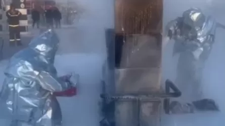 Взрыв автогазозаправки чуть не спровоцировал загоревшийся автомобиль в Актобе 