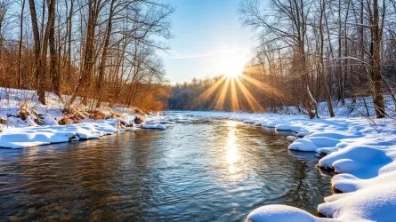 От метелей до весеннего тепла: погода в Астане, Алматы и Шымкенте