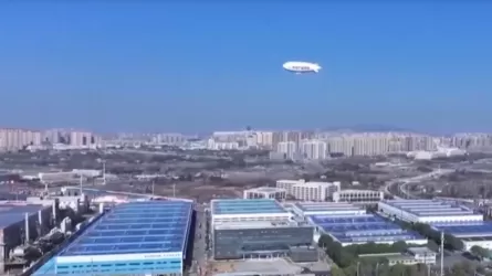 Первый пассажирский дирижабль в Китае успешно совершил полет 
