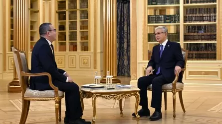 Глава государства дал обширное интервью газете "Turkistan"