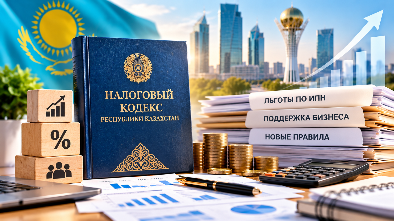 "Чистый лист" для бизнеса и льготы по ИПН: что меняется в Налоговом кодексе РК 