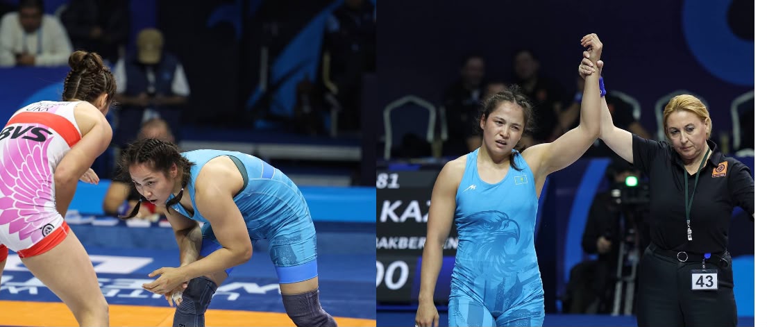 Жәмила Бақбергенова әлем чемпионатының жартылай финалына шықты