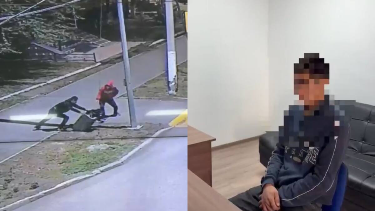 Хромтау қаласында қоғамдық мүлікті қасақана бүлдірген ер адам ұсталды