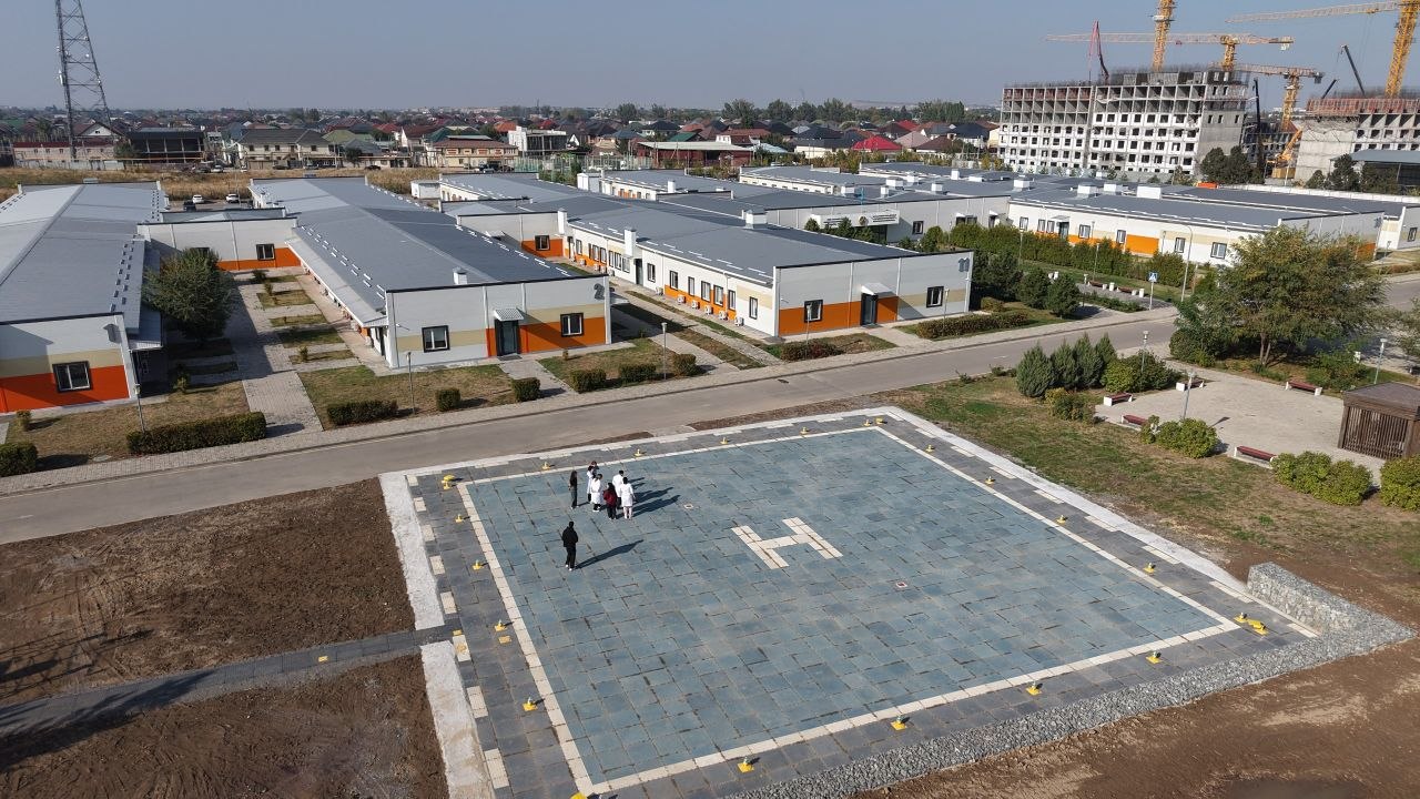 Алматыда санитариялық авиацияға арналған алаңның жұмысы тексерілді