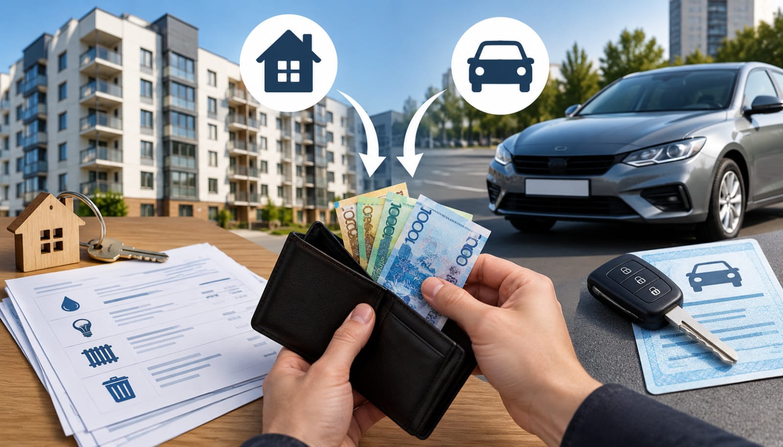 Пәтер және көлік иелеріне жаңа төлем төлеуге тура келеді
