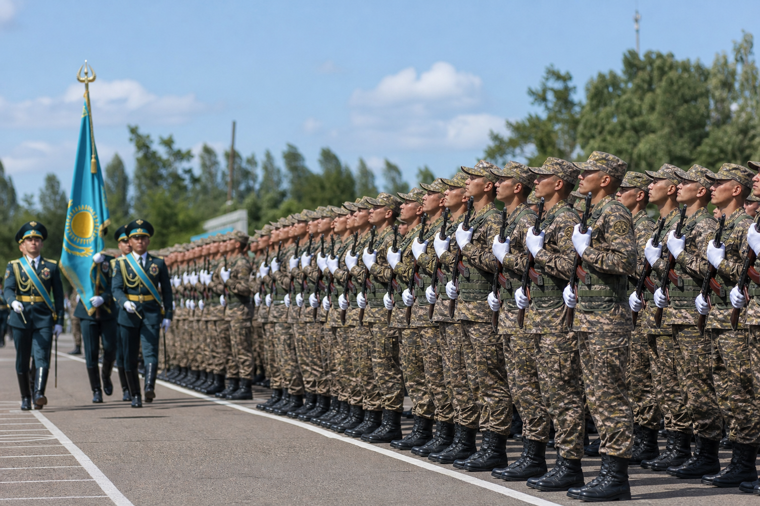 Какое место Казахстан занимает в мировом рейтинге военной мощи