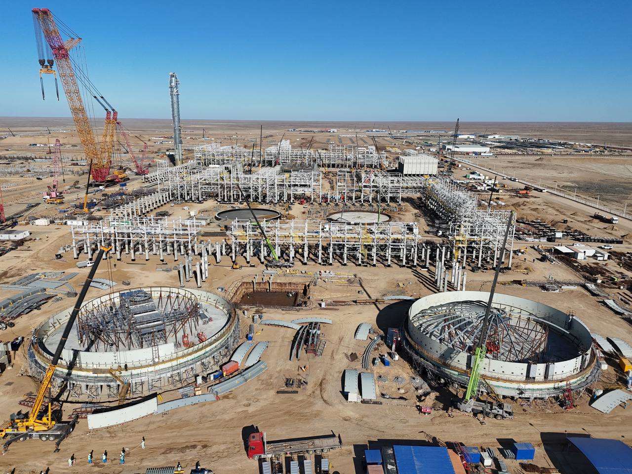 Силлено полиэтилен зауытының құрылысына отандық компаниялар тартылды