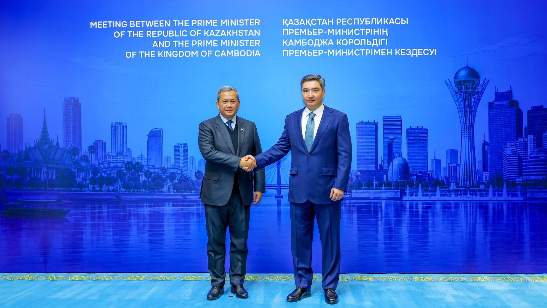 Қазақстан мен Камбоджа көлік-логистика және агроөнеркәсіп салаларындағы байланысты нығайтпақ