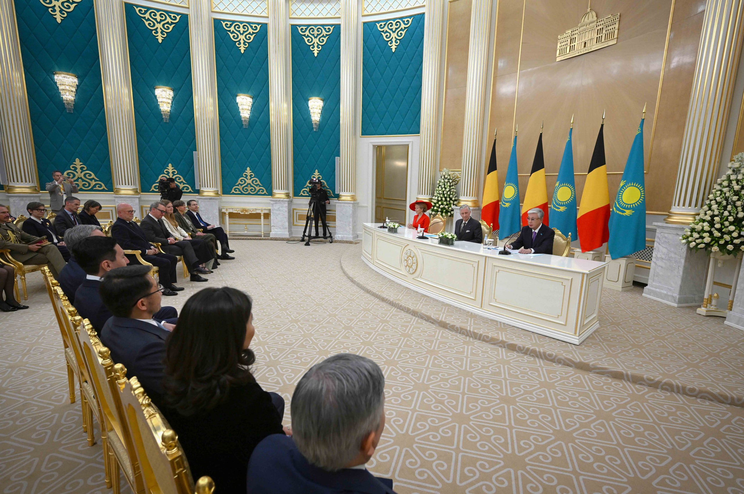 Қасым-Жомарт Тоқаев пен Бельгия Королі екіжақты әріптестікті дамытудың басым бағыттарын айқындады