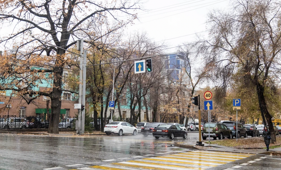 Бірнеше облыста қар аралас жаңбыр жауады