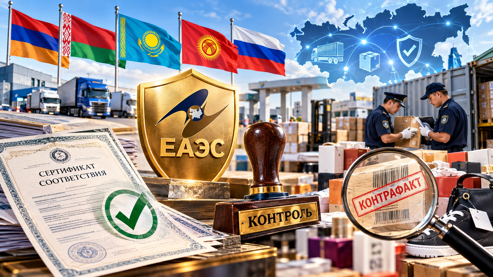 ЕАЭС усилит контроль над сертификатами для защиты рынка от контрафакта 