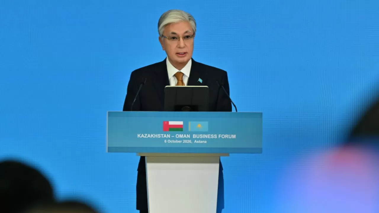 Токаев выступил на казахско-оманском бизнес-форуме