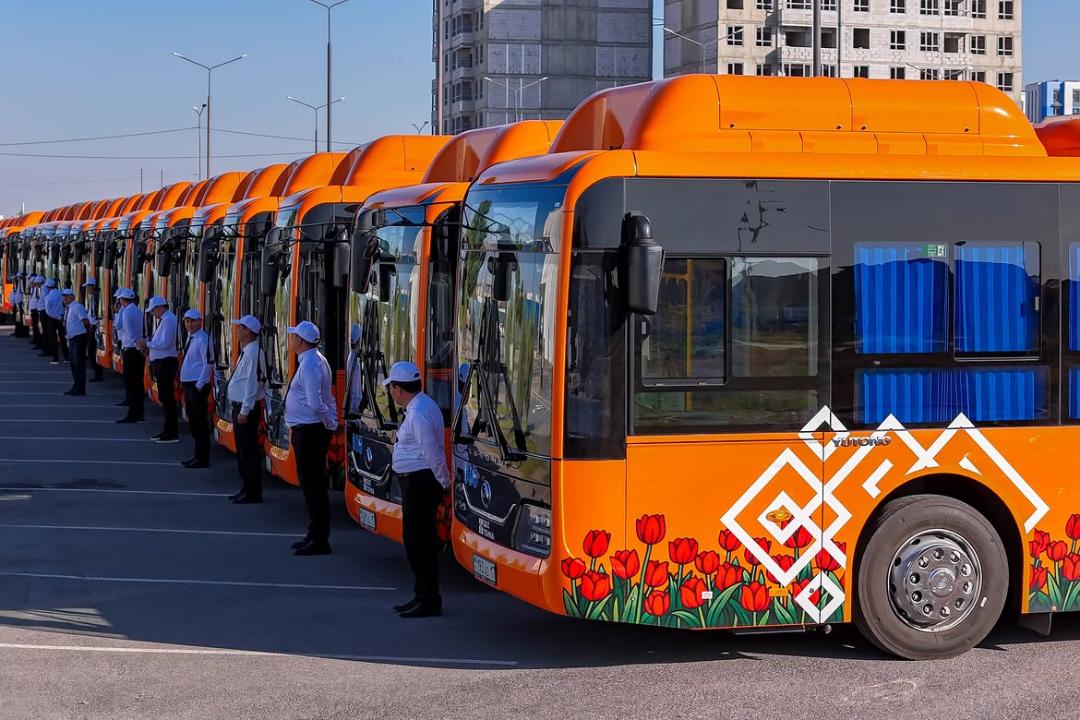 Шымкентте 192 жаңа автобус қолданысқа беріледі