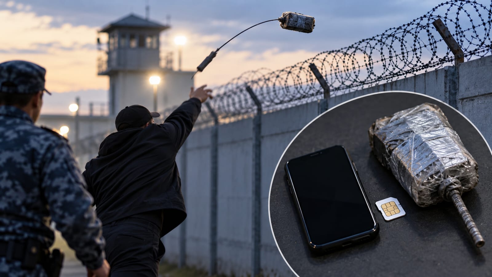 ШҚО-да колония аумағына зат лақтырмақ болған ер адам ұсталды