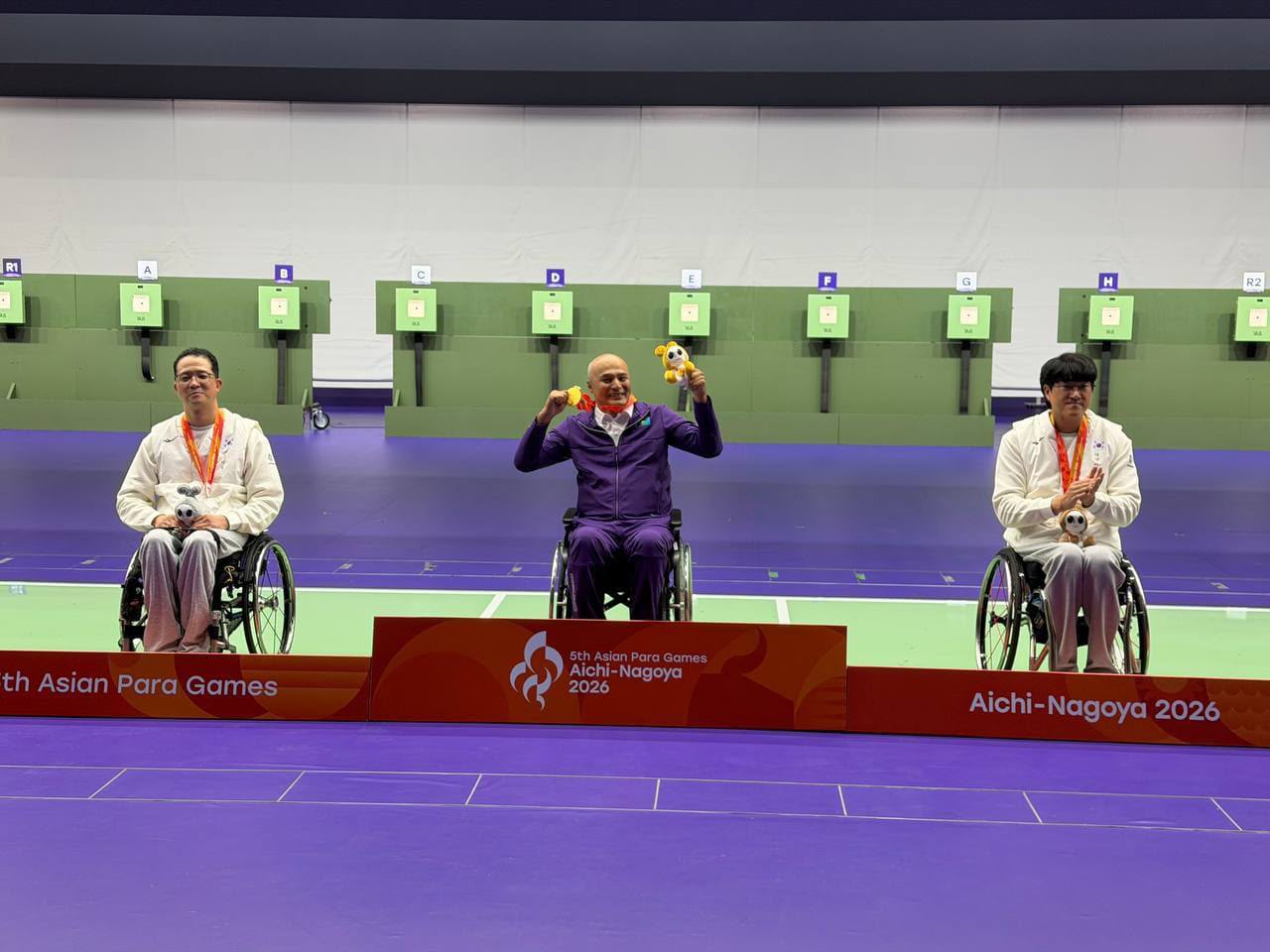 Еркін Ғаббасов Азия Пара ойындарының чемпионы атанды