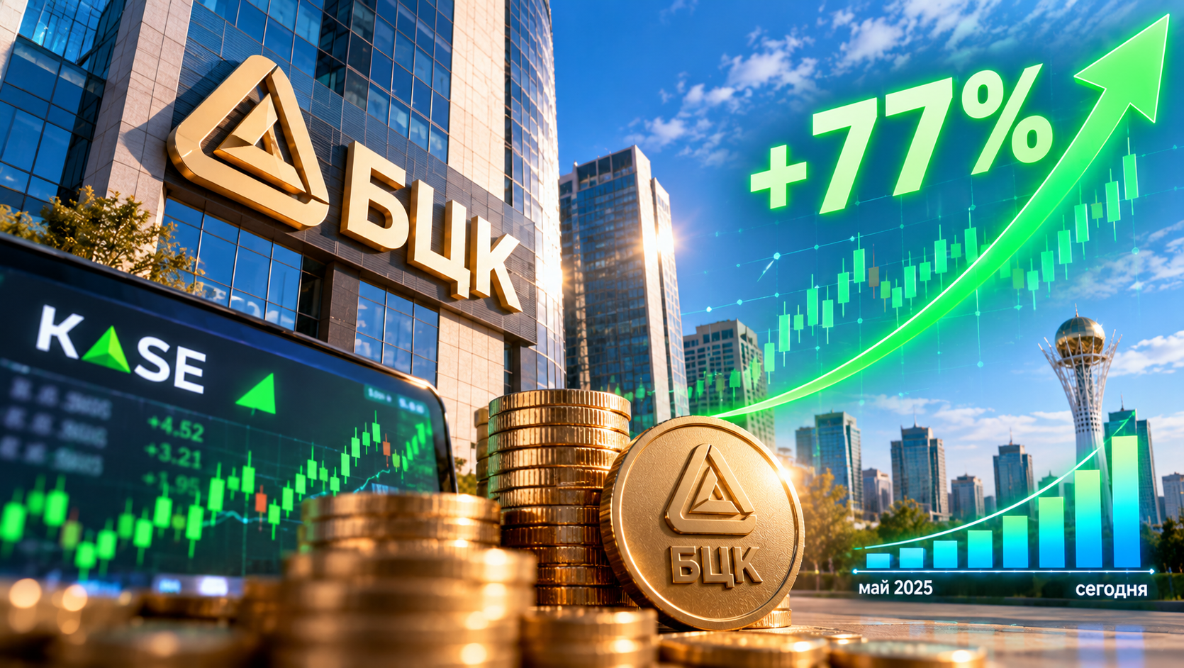 Teniz Capital: "Акции БЦК растут, и фундамент продолжает укрепляться"  