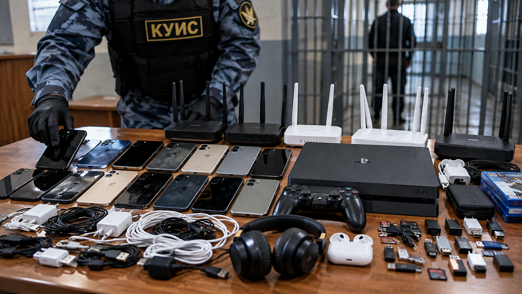 Внушительный арсенал запрещенной техники обнаружили в колонии Павлодара  