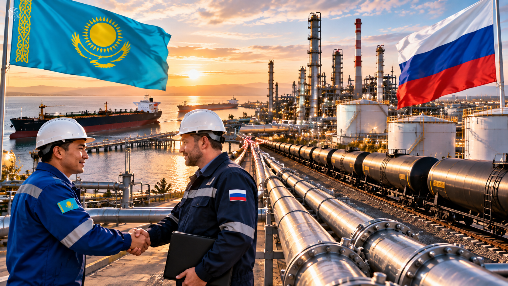 Казахстан и Россия согласуют поставки нефти и нефтепродуктов  