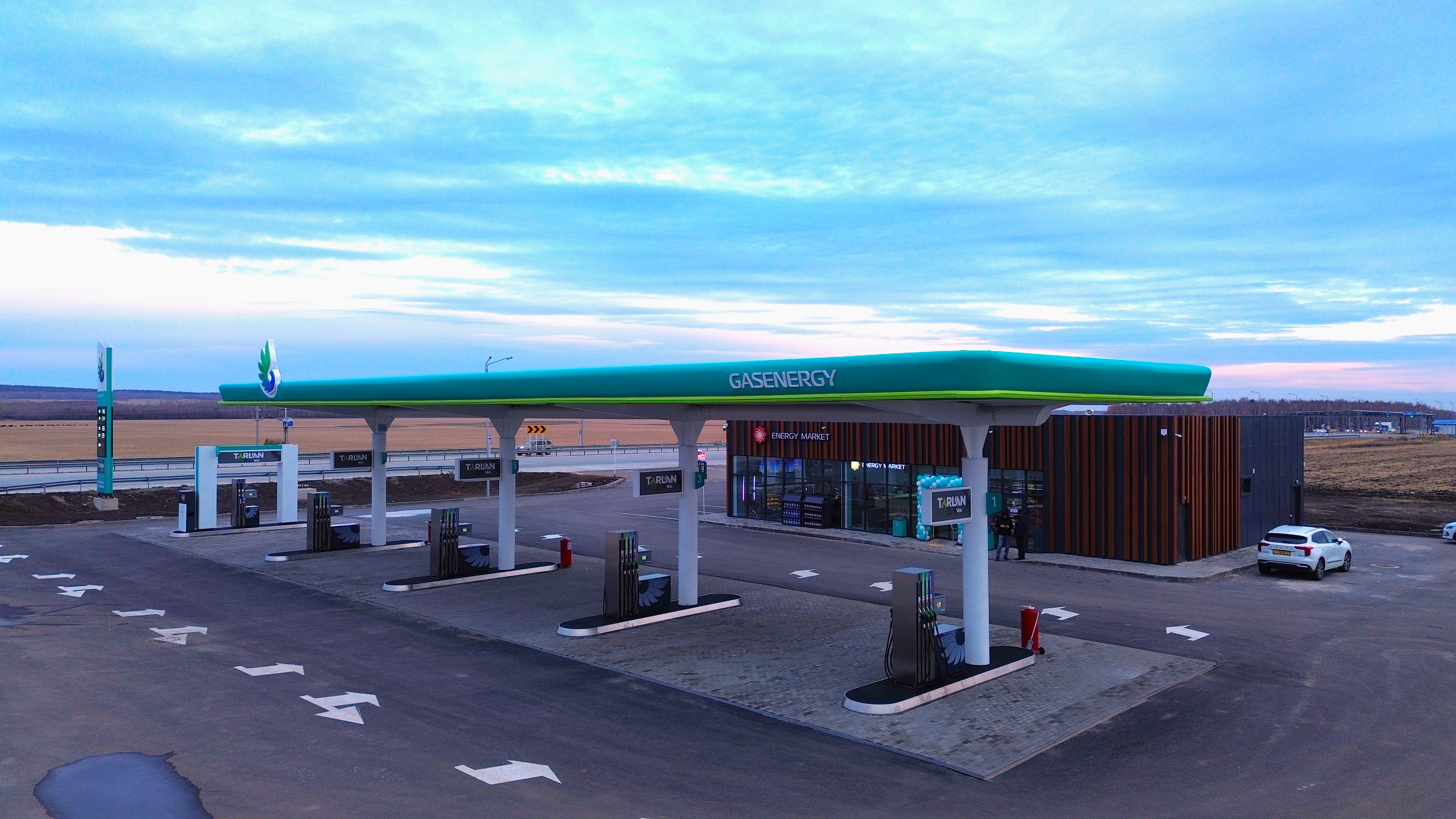 GASENERGY открыла новый автозаправочный комплекс на выезде из Щучинска 