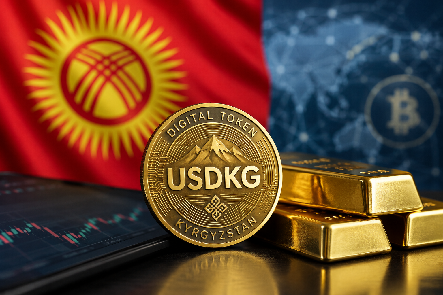 Кыргызстан ликвидирует государственный стейблкоин с золотым обеспечением
