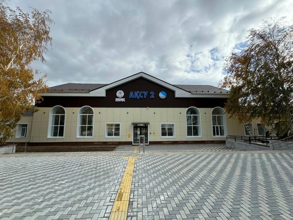 Павлодар облысында 1981 жылы салынған теміржол вокзалы жаңартылды 