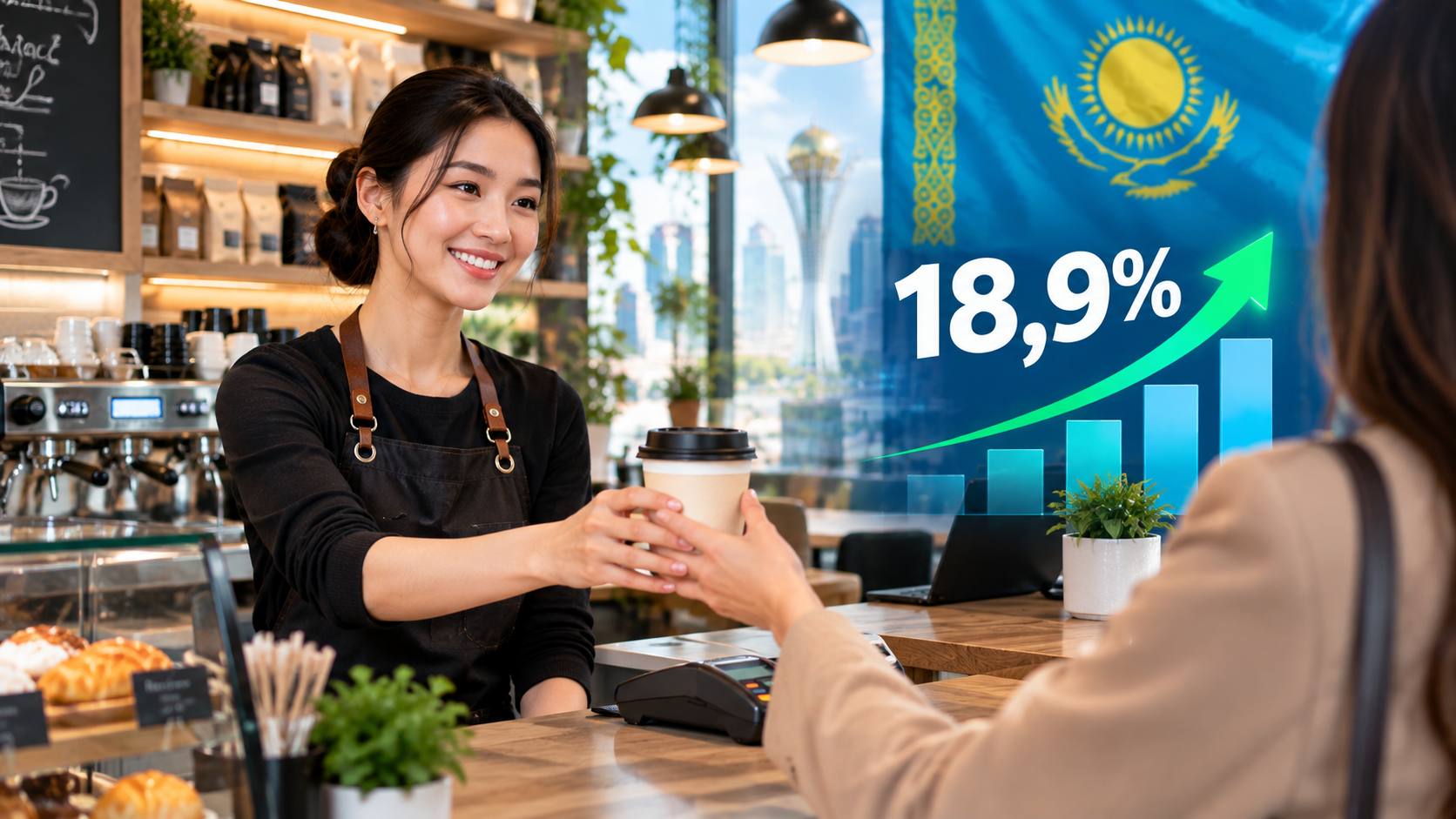 Жеңілдетілген бизнестің табысы 18,9%-ға өсті 