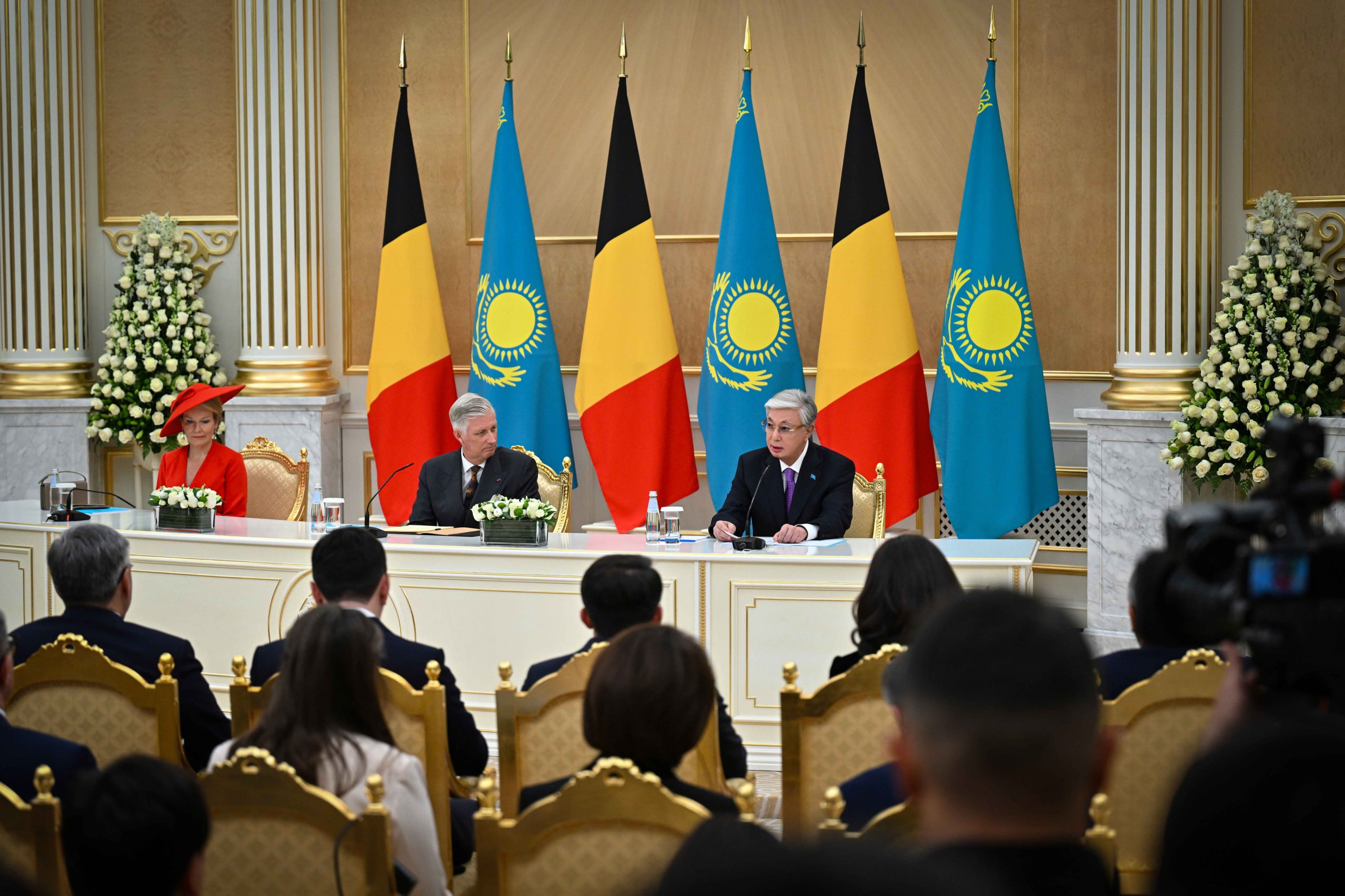 Қасым-Жомарт Тоқаев пен Король Филипп БАҚ өкілдеріне арналған брифинг өткізді