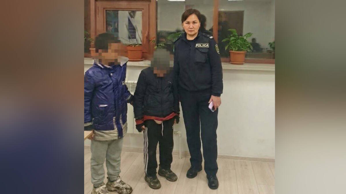Астанада ашық далада 2 бала адасып кеткен