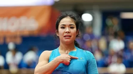  Зейнеп Баянова завоевала "бронзу"  чемпионата мира по женской борьбе в Астане