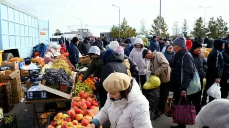 Тысяча тонн продуктов без посредников: что привезли в Астану региональные фермеры