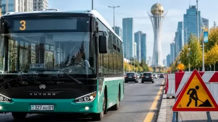 Автобус № 3 в Астане временно поедет по другой схеме
