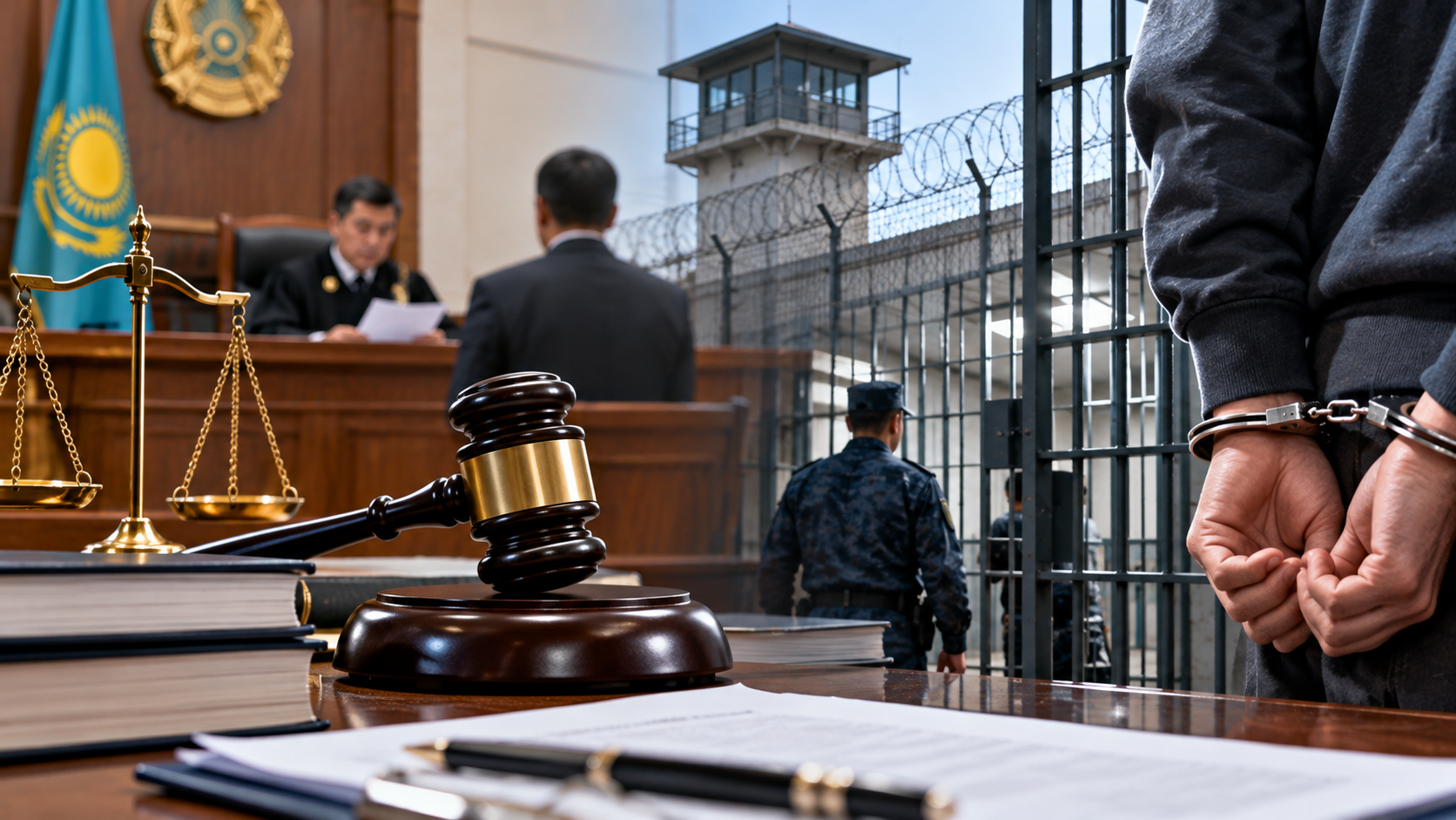Осужденному за грабеж казахстанцу ужесточили наказание после протеста прокуратуры 
